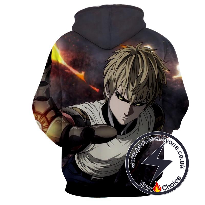 One Punch Man - Genos 3D - Hoodies